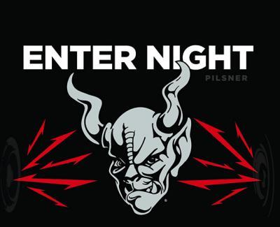 Enter Night Pilsner door Metallica en Stone Brewing  Enter Night Pilsner door Metallica en Stone Brewing